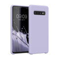 kwmobile Phone Case for Samsung Galaxy S10 Case Silicone Wireless Charging Protective Cover