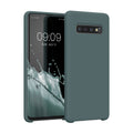 kwmobile Phone Case for Samsung Galaxy S10 Case Silicone Wireless Charging Protective Cover