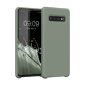kwmobile Phone Case for Samsung Galaxy S10 Case Silicone Wireless Charging Protective Cover