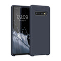 kwmobile Phone Case for Samsung Galaxy S10 Case Silicone Wireless Charging Protective Cover