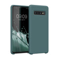 kwmobile Phone Case for Samsung Galaxy S10 Case Silicone Wireless Charging Protective Cover
