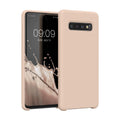 kwmobile Phone Case for Samsung Galaxy S10 Case Silicone Wireless Charging Protective Cover