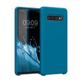 kwmobile Phone Case for Samsung Galaxy S10 Case Silicone Wireless Charging Protective Cover