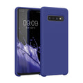 kwmobile Phone Case for Samsung Galaxy S10 Case Silicone Wireless Charging Protective Cover