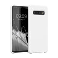 kwmobile Phone Case for Samsung Galaxy S10 Case Silicone Wireless Charging Protective Cover