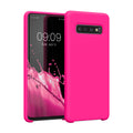 kwmobile Phone Case for Samsung Galaxy S10 Case Silicone Wireless Charging Protective Cover
