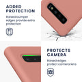 kwmobile Phone Case for Samsung Galaxy S10 Case Silicone Wireless Charging Protective Cover