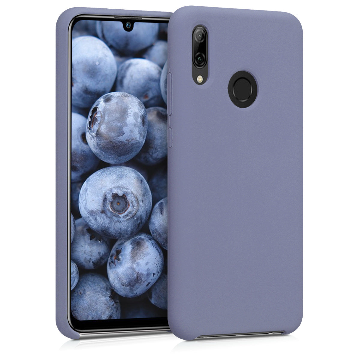kwmobile Case for Huawei P Smart (2019) - Silicone Cover - Wireless Charging - Protective Case