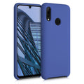 kwmobile Case for Huawei P Smart (2019) - Silicone Cover - Wireless Charging - Protective Case