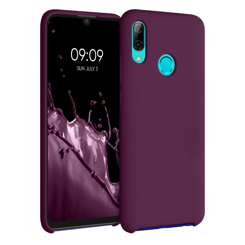 kwmobile Case for Huawei P Smart (2019) - Silicone Cover - Wireless Charging - Protective Case