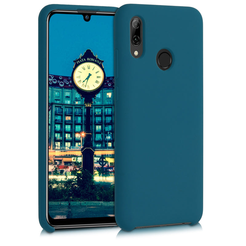kwmobile Case for Huawei P Smart (2019) - Silicone Cover - Wireless Charging - Protective Case
