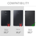 kwmobile Case Compatible with Samsung Galaxy Tab A 10.1 (2019) Case - Soft Silicone Case - Tablet Cover
