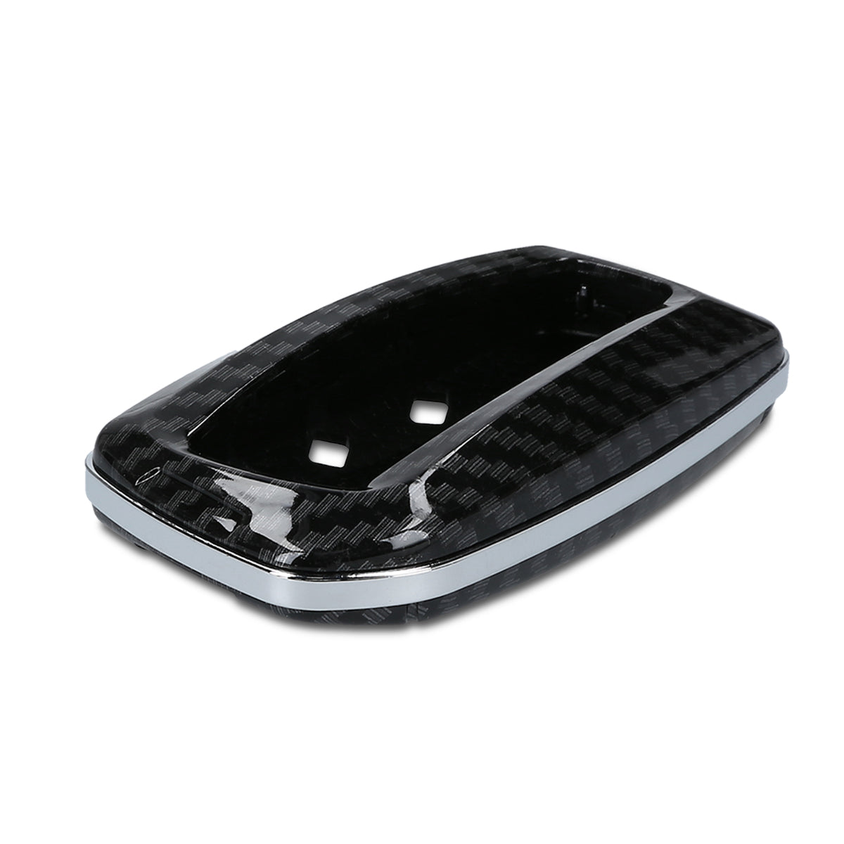kwmobile Car Key Shell compatible with BMW 3-Button Smart Key (Keyless Go Only) Hard Cover Protector Key Fob Shell