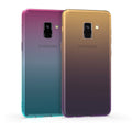 kwmobile Case Compatible with Samsung Galaxy A8 (2018) - Phone Case - Transparent Cover