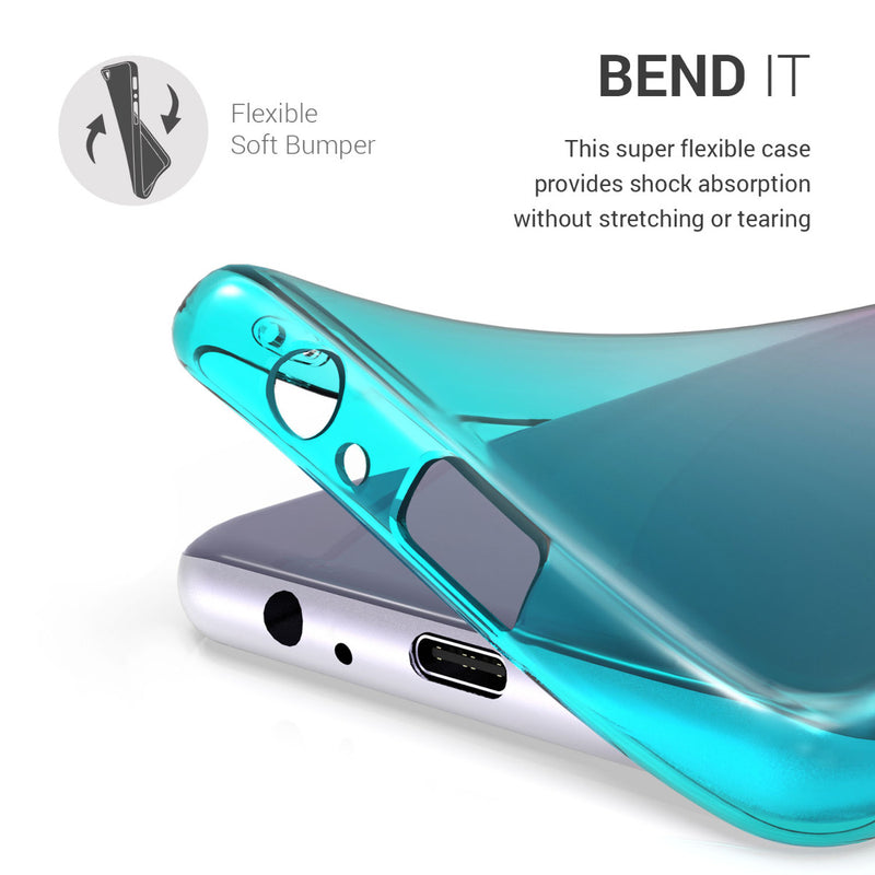 kwmobile Case Compatible with Samsung Galaxy A8 (2018) - Phone Case - Transparent Cover
