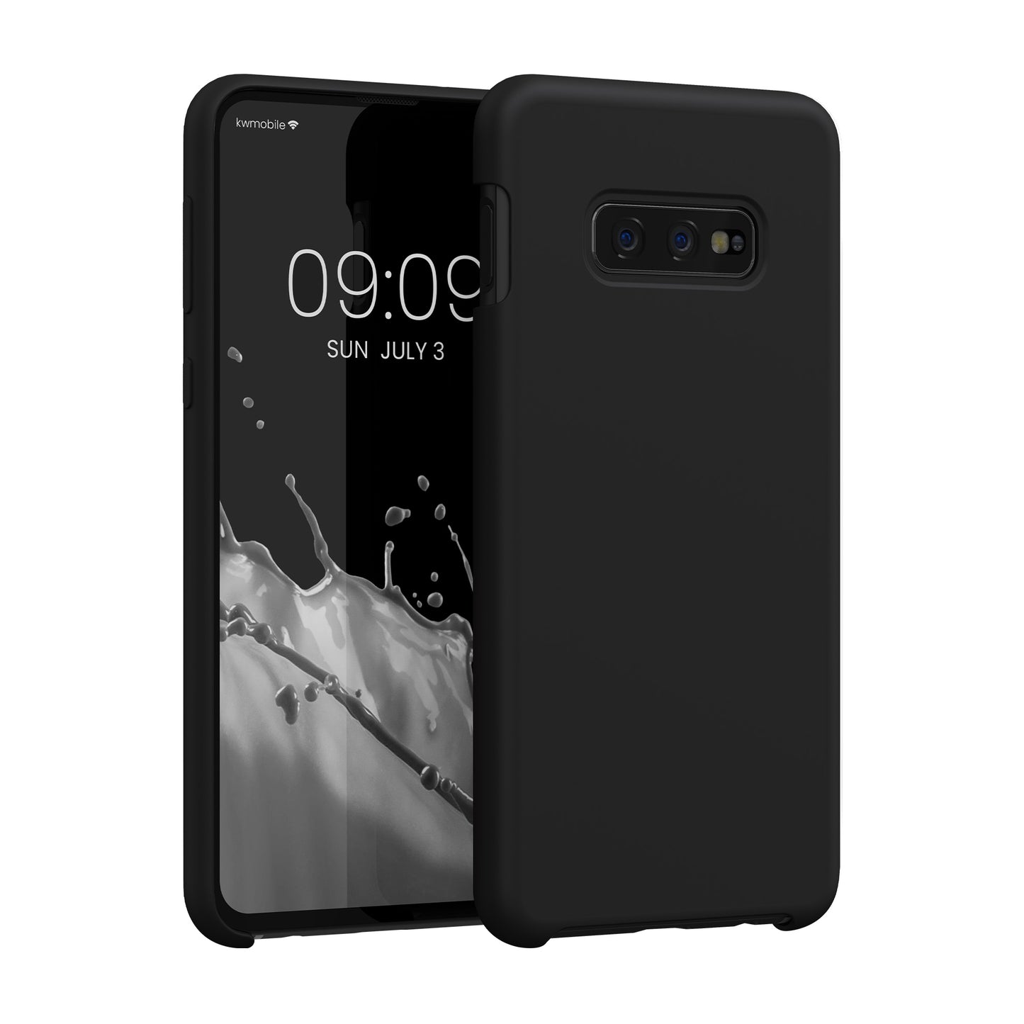 kwmobile Phone Case for Samsung Galaxy S10e - Silicone Cover for Wireless Charging - Protective Case