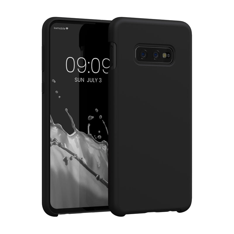 kwmobile Phone Case for Samsung Galaxy S10e - Silicone Cover for Wireless Charging - Protective Case