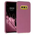 kwmobile Phone Case for Samsung Galaxy S10e - Silicone Cover for Wireless Charging - Protective Case