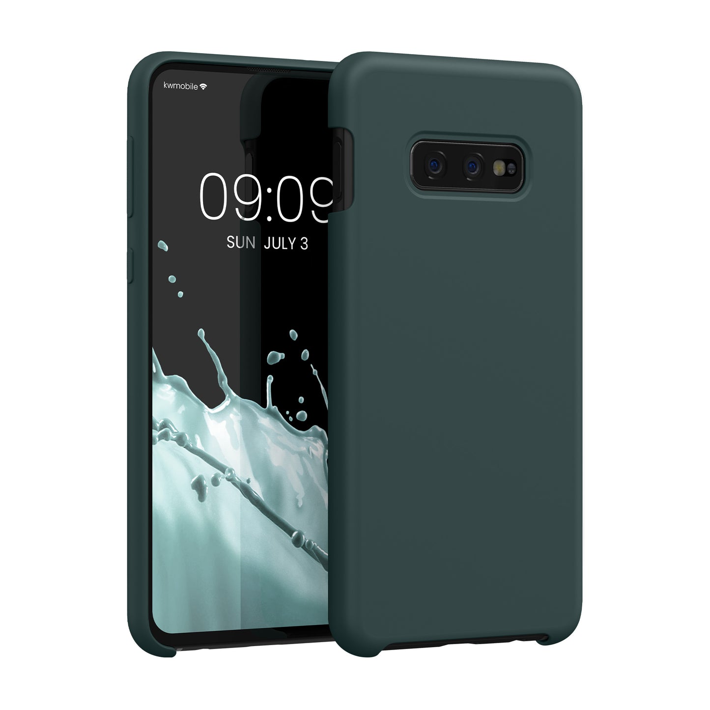kwmobile Phone Case for Samsung Galaxy S10e - Silicone Cover for Wireless Charging - Protective Case