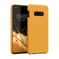 kwmobile Phone Case for Samsung Galaxy S10e - Silicone Cover for Wireless Charging - Protective Case