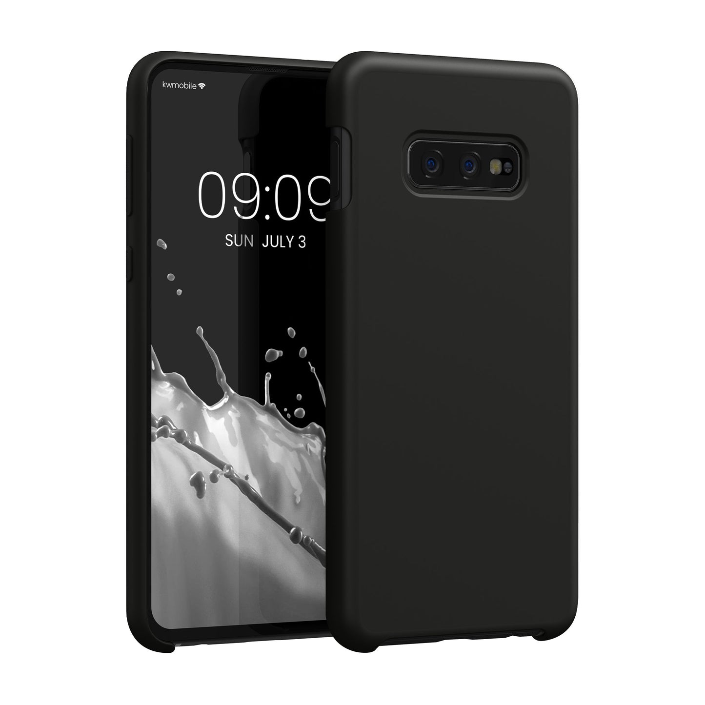 kwmobile Phone Case for Samsung Galaxy S10e - Silicone Cover for Wireless Charging - Protective Case
