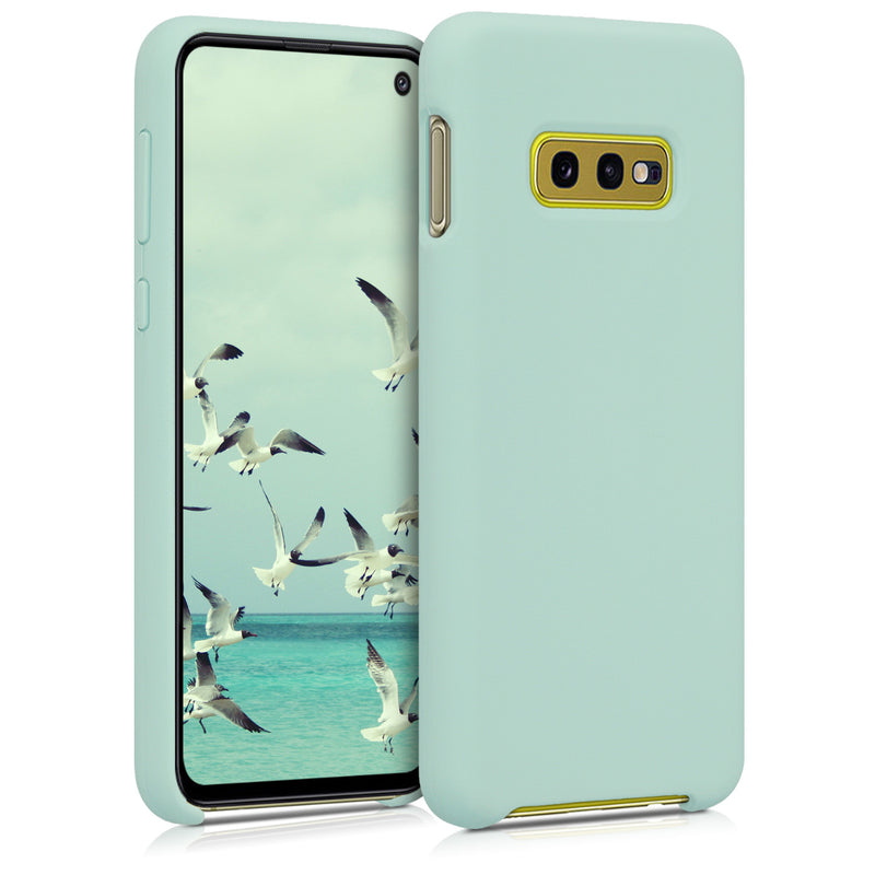 kwmobile Phone Case for Samsung Galaxy S10e - Silicone Cover for Wireless Charging - Protective Case