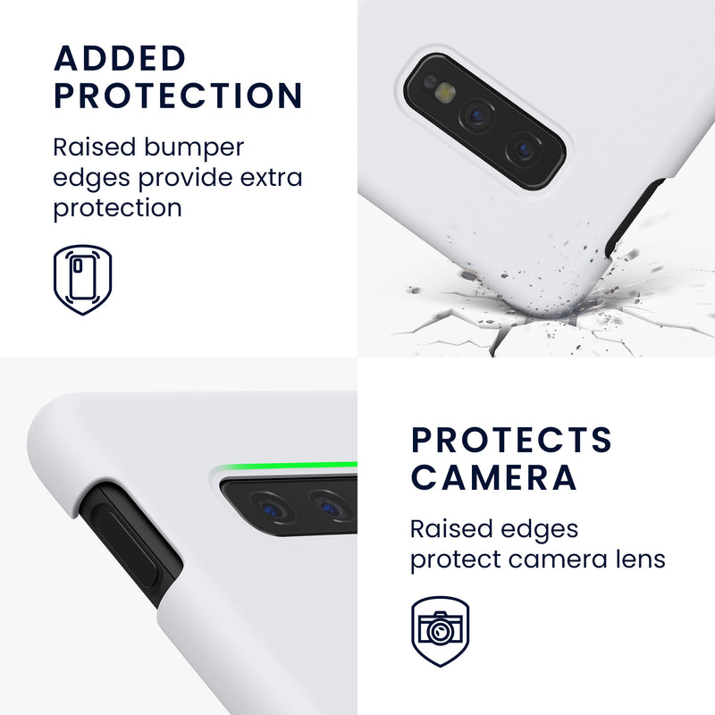 kwmobile Phone Case for Samsung Galaxy S10e - Silicone Cover for Wireless Charging - Protective Case