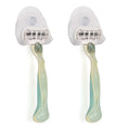 kwmobile Suction Cup Holder for Razors for Glass and Tiles Wet Shaver Suction Cup Holder Set Wall Hooks