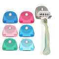 kwmobile Suction Cup Holder for Razors for Glass and Tiles Wet Shaver Suction Cup Holder Set Wall Hooks