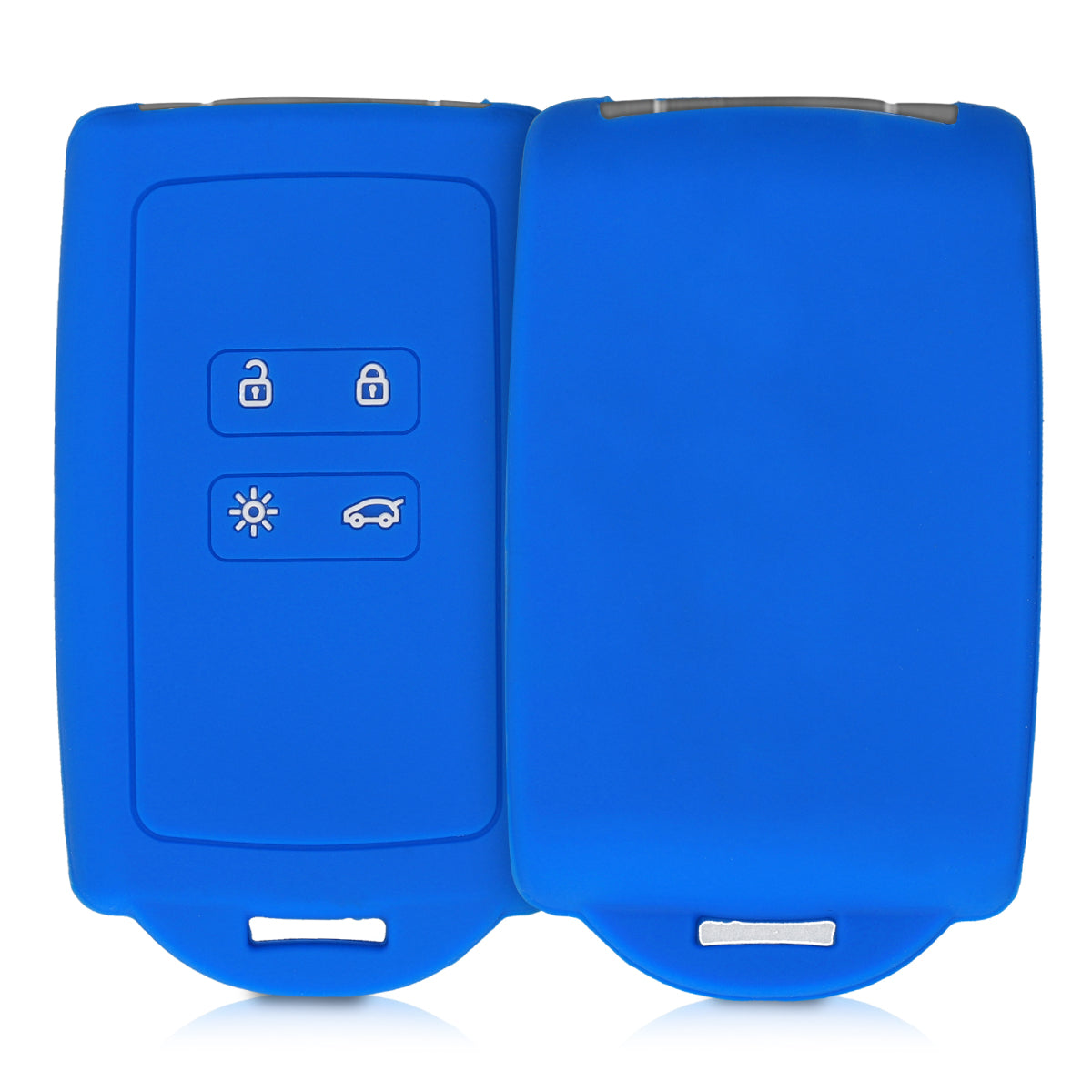 kwmobile Car Key Cover Compatible with Renault 4-Button Smart Key (Keyless Go Only)