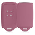 kwmobile Car Key Cover Compatible with Renault 4-Button Smart Key (Keyless Go Only)