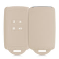 kwmobile Car Key Cover Compatible with Renault 4-Button Smart Key (Keyless Go Only)