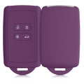 kwmobile Car Key Cover Compatible with Renault 4-Button Smart Key (Keyless Go Only)
