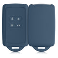 kwmobile Car Key Cover Compatible with Renault 4-Button Smart Key (Keyless Go Only)