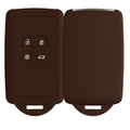 kwmobile Car Key Cover Compatible with Renault 4-Button Smart Key (Keyless Go Only)