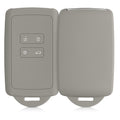 kwmobile Car Key Cover Compatible with Renault 4-Button Smart Key (Keyless Go Only)