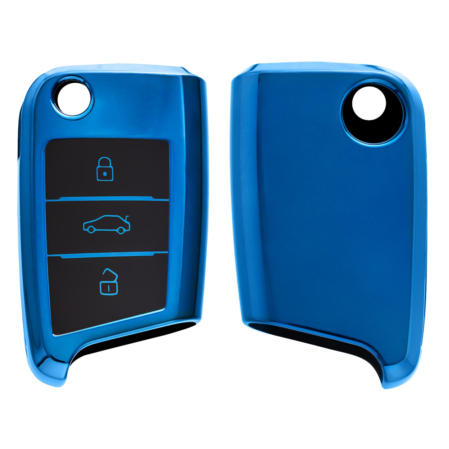 Silicone Case Compatible with VW Golf 7 MK7 Car Key