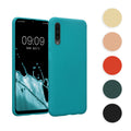 kwmobile Hülle kompatibel mit Samsung Galaxy A50 Hülle - weiches TPU Silikon Case - Cover geeignet für kabelloses Laden - Winter Rose Winter Rose  