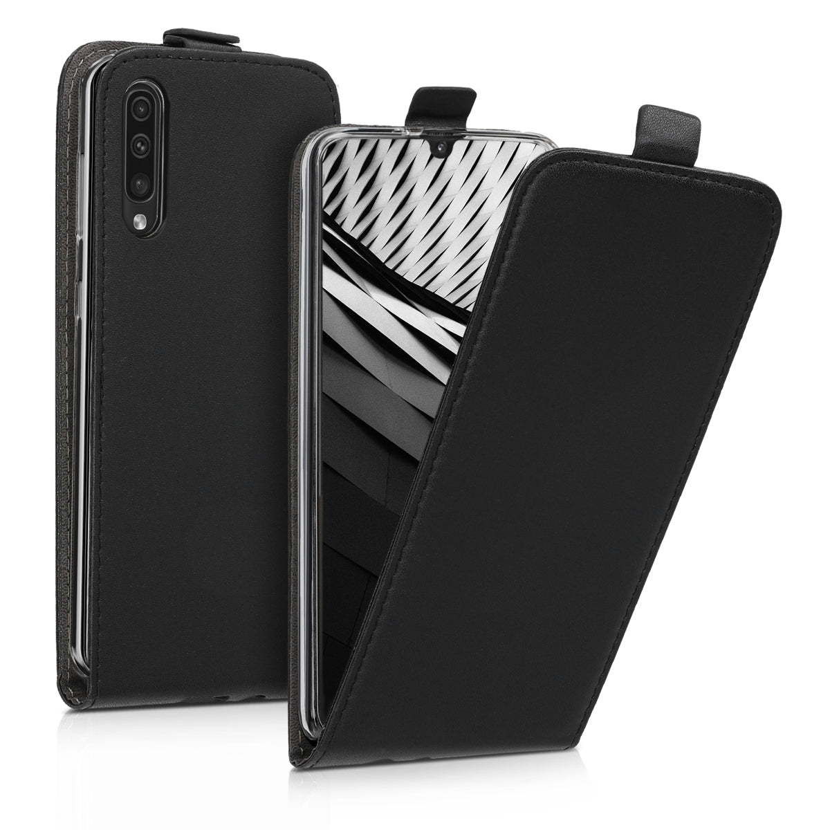 kwmobile Case Compatible with Samsung Galaxy A50 - Phone Cover - Flip Case Phone Cover