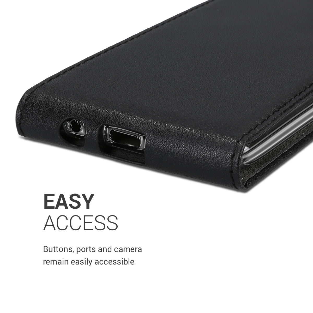 kwmobile Case Compatible with Samsung Galaxy A50 - Phone Cover - Flip Case Phone Cover