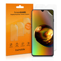 kwmobile 3x Displayschutzfolie kompatibel mit Samsung Galaxy A50 Folie - klare Schutzfolien Set in transparent Transparent  