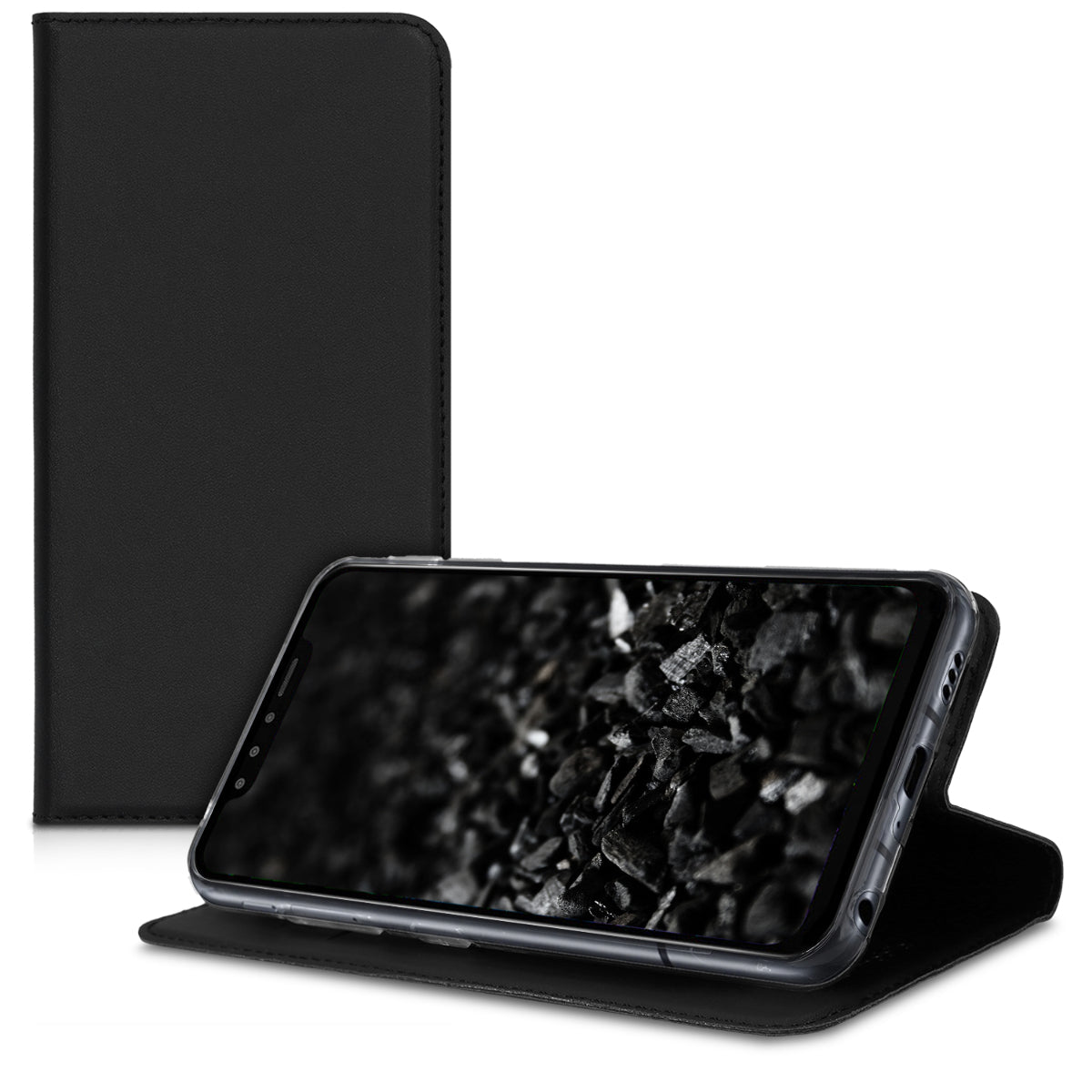 kwmobile Case Compatible with LG G8s ThinQ Flip Cover Case