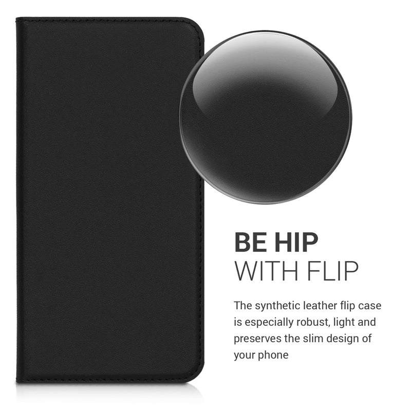 kwmobile Case Compatible with LG G8s ThinQ Flip Cover Case