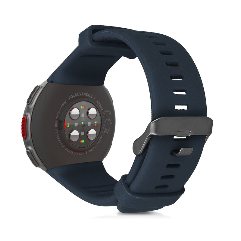 kwmobile Silicone Watch Strap for Polar Vantage V Band Replacement Strap for Fitness Tracker Replacement Band Smartwatch