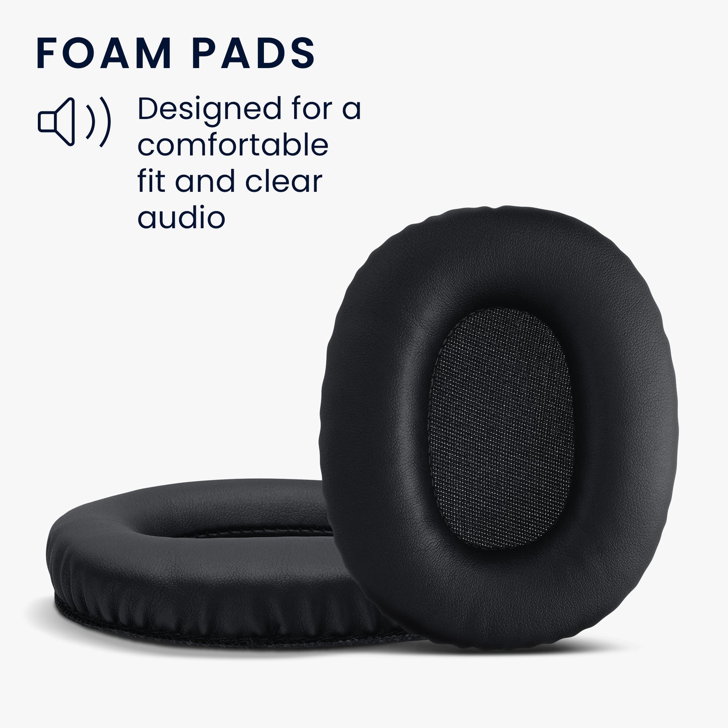kwmobile Ear Pads for Marshall Monitor Headphones Replacement Parts Over Ear Headphones