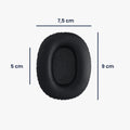 kwmobile Ear Pads for Marshall Monitor Headphones Replacement Parts Over Ear Headphones