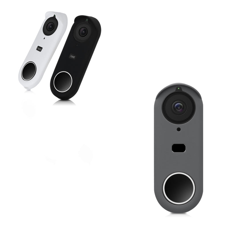 kwmobile Cover compatible with Nest Hello Video Doorbell Case Protective Cover for Video Doorbell