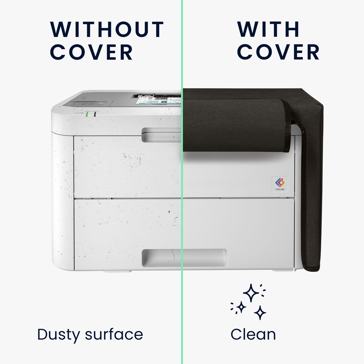kwmobile Cover compatible with Brother HL-L3210CW / HL-L3230CDW LED - Printer Bag Case - Dust Cover Protective Hood Protective Sleeve