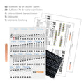 Piano Note Stickers