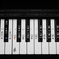 Piano Note Stickers
